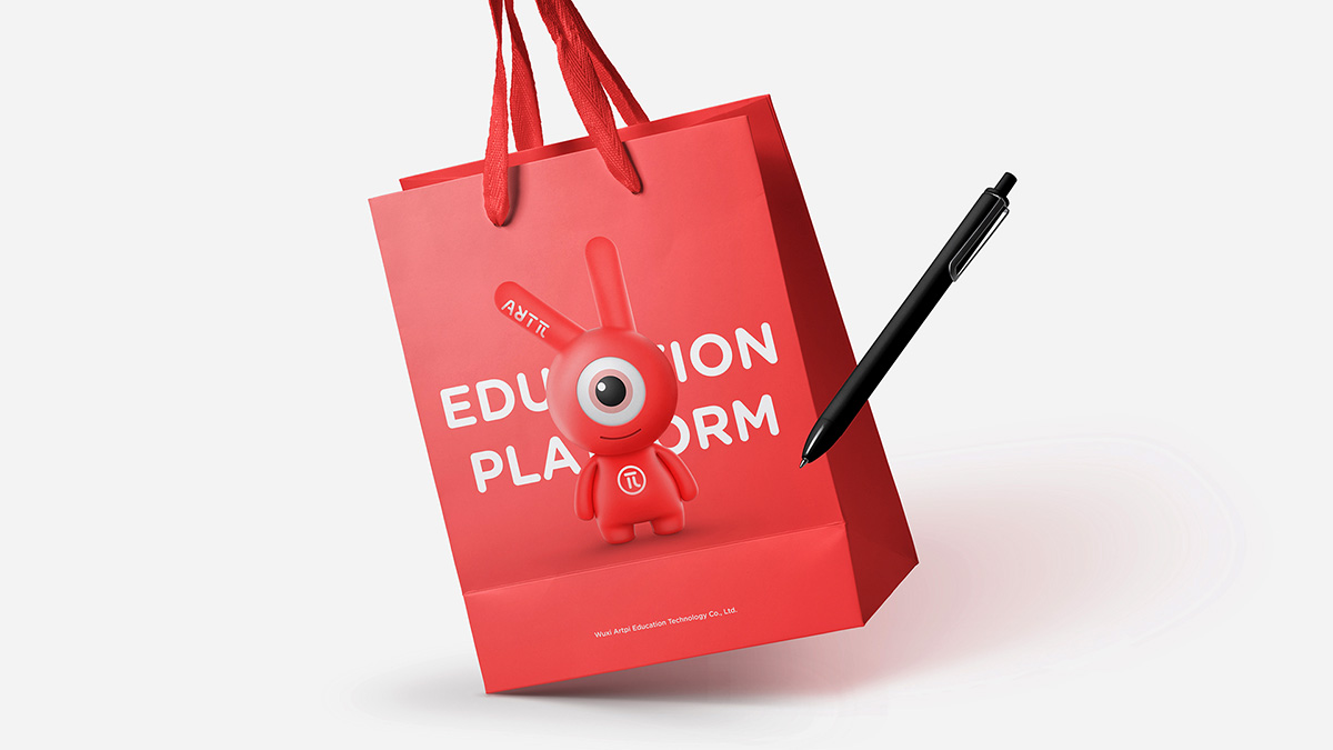 吉祥物延展手提袋設(shè)計