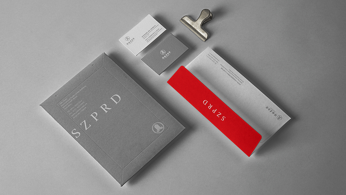 上市公司VI設計的名片設計