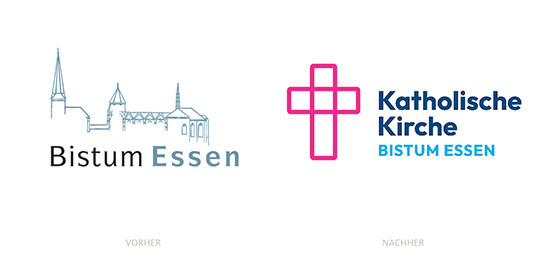 埃森教區(qū)升級LOGO設(shè)計