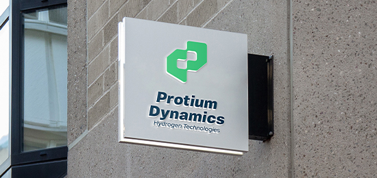 Protium Dynamics – 氫技術品牌與標志LOGO設計