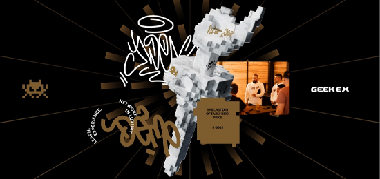 營銷會議極客EX的品牌標識與標志設計和網(wǎng)站