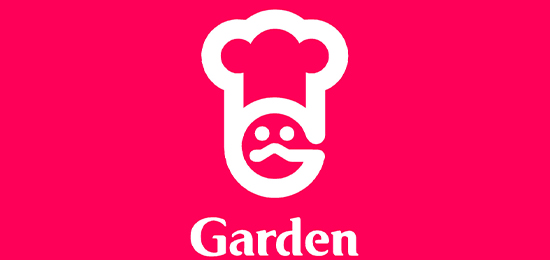 香港最大規(guī)模的食品品牌之一 -微笑的面包師-嘉頓（Garden）-LOGO設(shè)計內(nèi)涵與品牌設(shè)計欣賞
